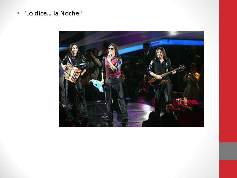 “Lo dice… la Noche